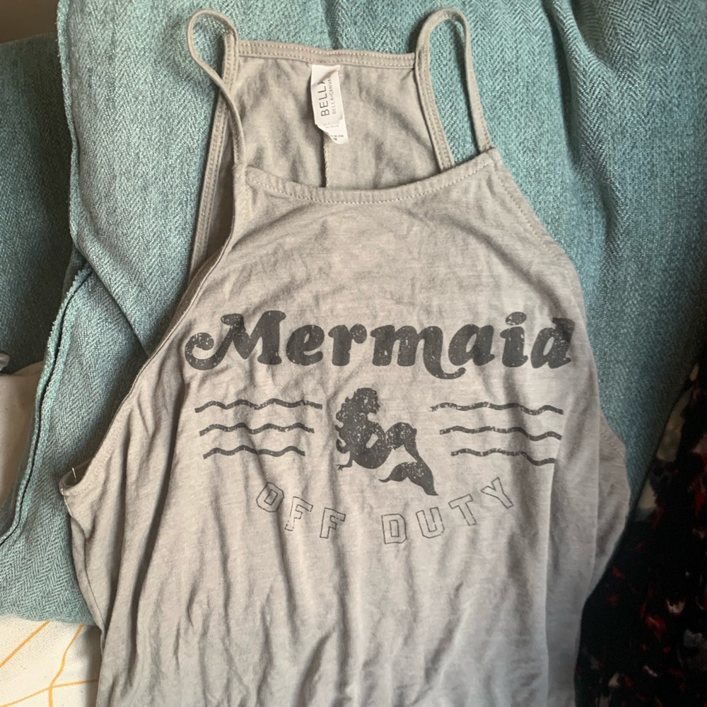 Mermaid Off Duty Halter Tank